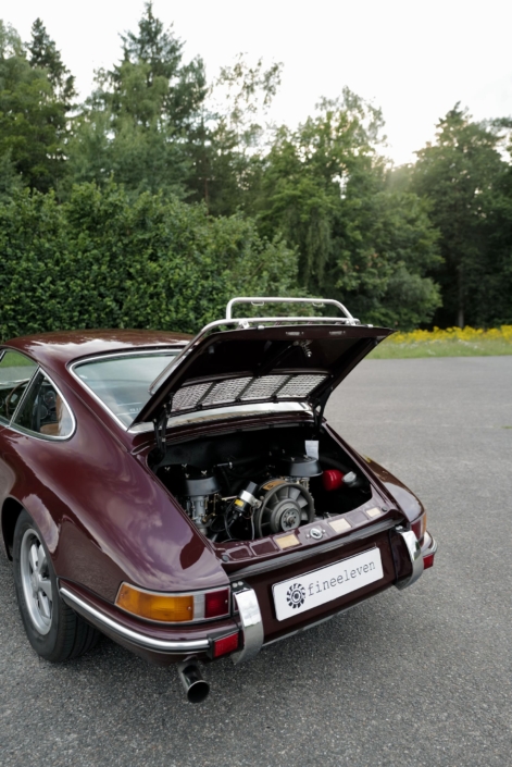 1969 Porsche 911T Coupé Burgundrot – 21