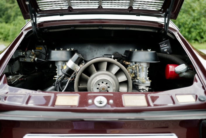 1969 Porsche 911T Coupé Burgundrot – 23