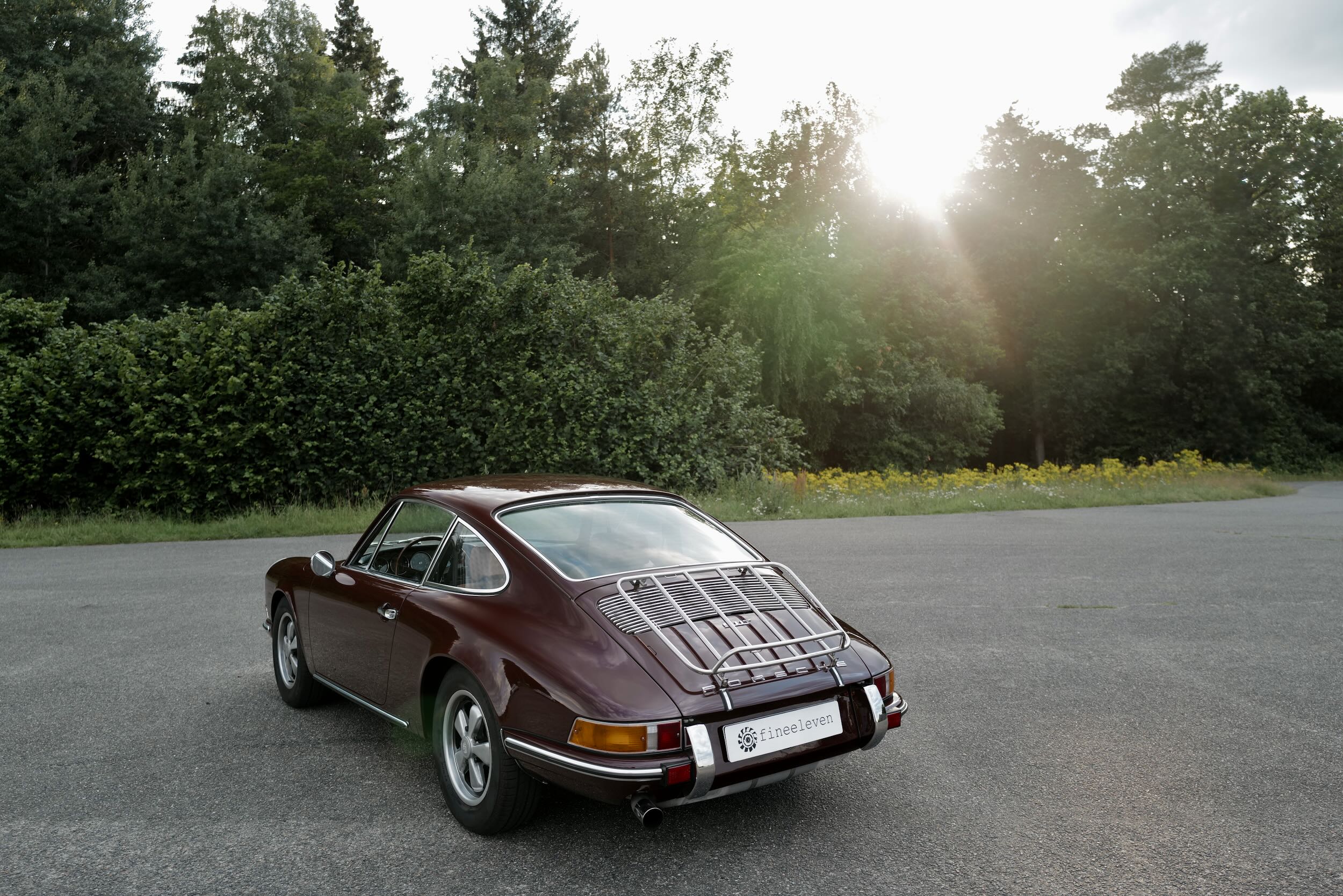 1969 Porsche 911T Coupé Burgundrot - 27