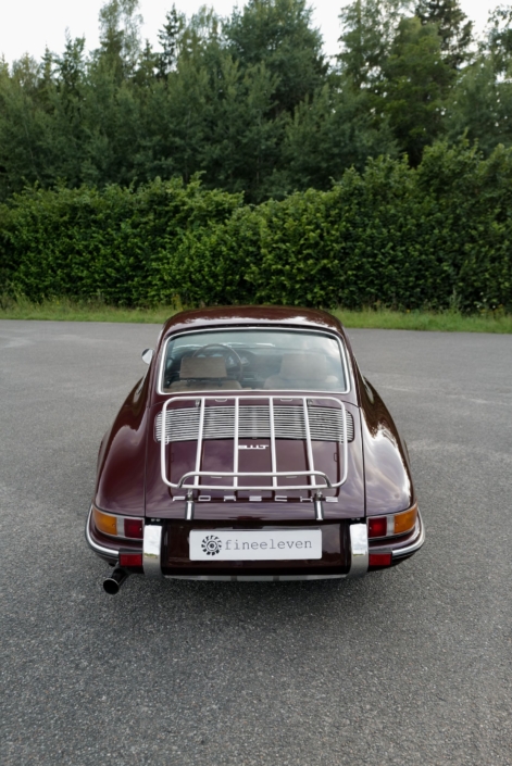 1969 Porsche 911T Coupé Burgundrot – 29