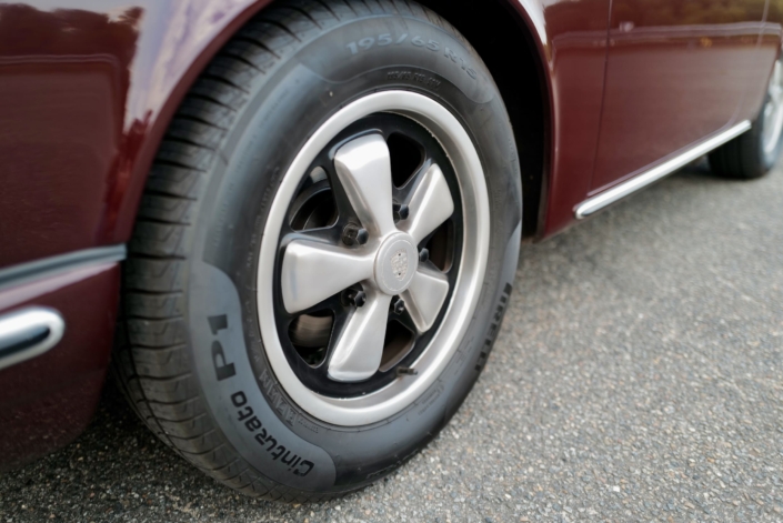 1969 Porsche 911T Coupé Burgundrot – 9