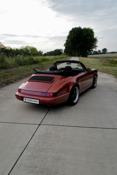1992 Porsche 964 Carrera 2 Cabriolet Korallenrotmetallic – 12
