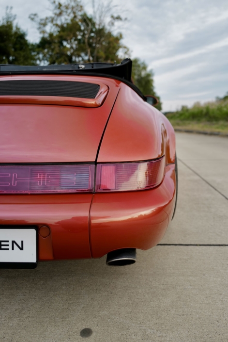 1992 Porsche 964 Carrera 2 Cabriolet Korallenrotmetallic – 15