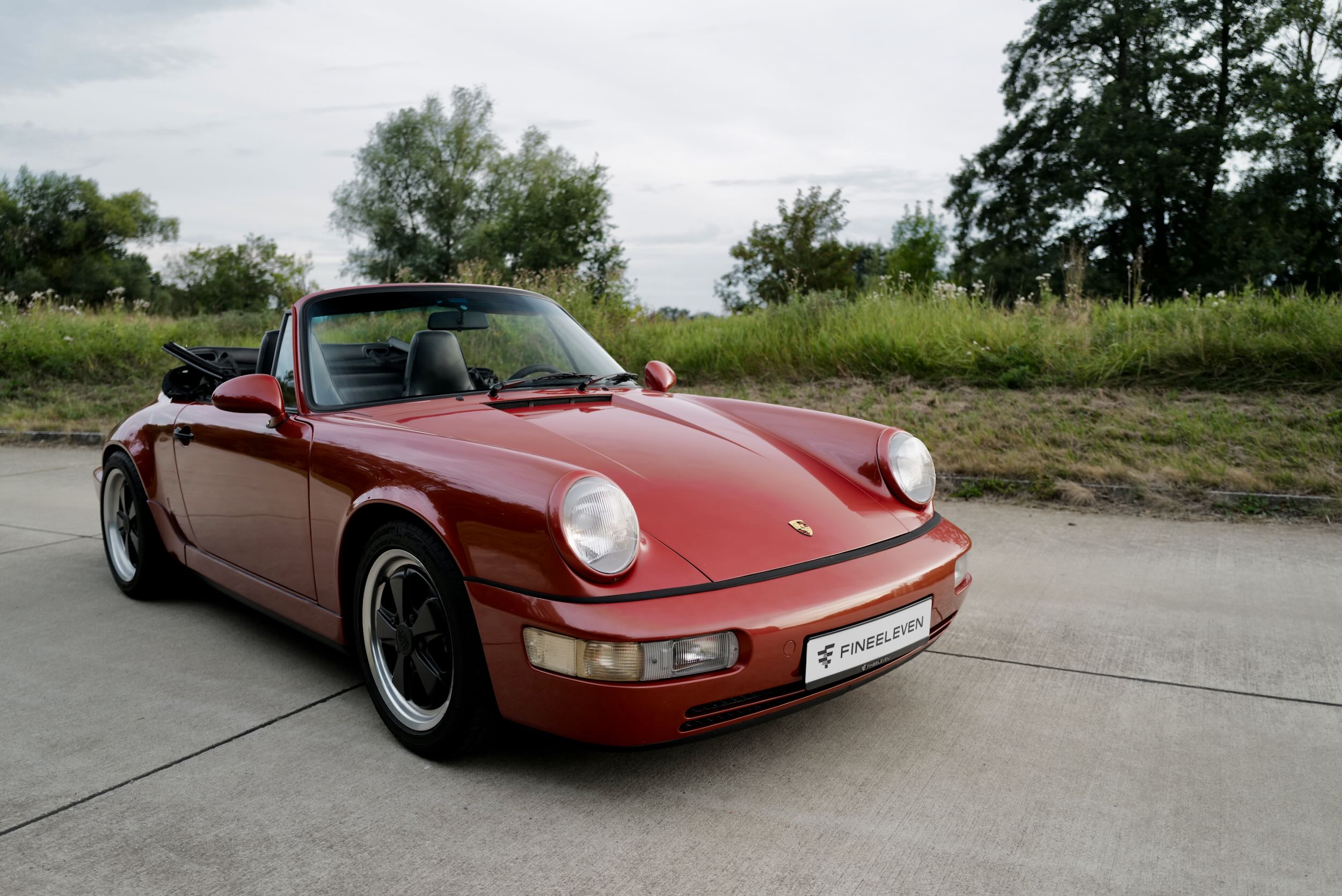 1992 Porsche 964 Carrera 2 Cabriolet Korallenrotmetallic - 2