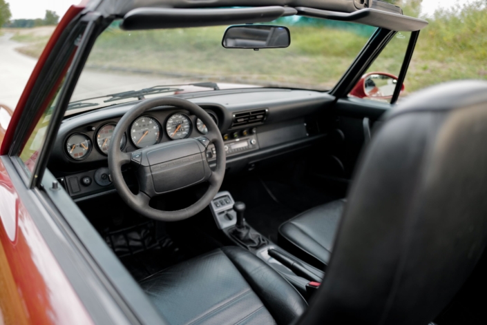 1992 Porsche 964 Carrera 2 Cabriolet Korallenrotmetallic – 29