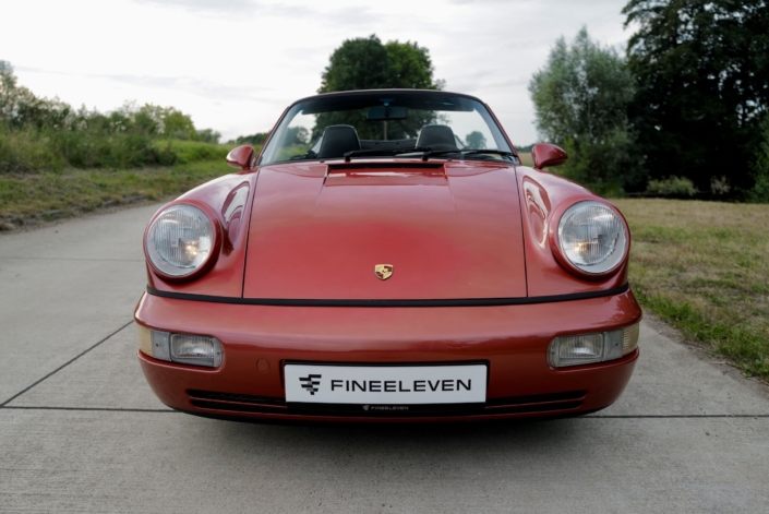 1992 Porsche 964 Carrera 2 Cabriolet Korallenrotmetallic – 5