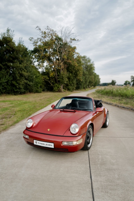 1992 Porsche 964 Carrera 2 Cabriolet Korallenrotmetallic – 6
